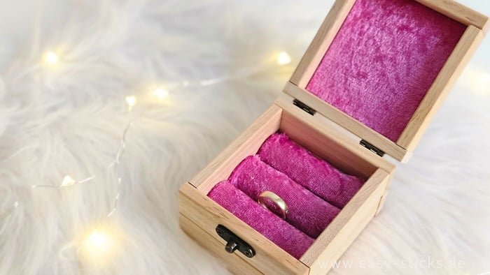 Schmuckschatulle aus Easy-Sticks basteln
