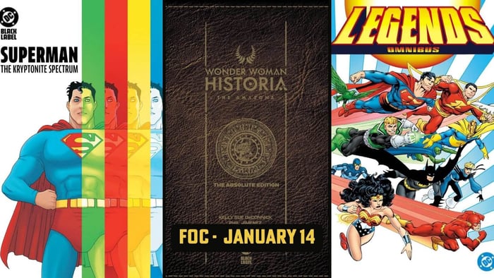 Big Books For The 50kg Omnibus Club in This Week's FOC!