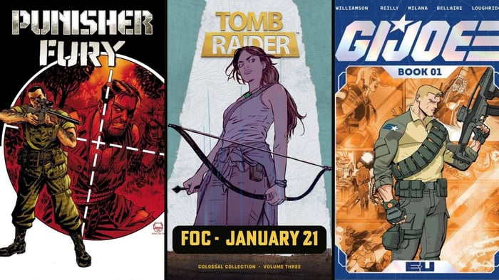 Three Iconic Characters In This Week's FOC! 🏹