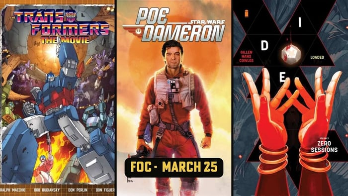 No DC Books?! But Star Wars And Transformers Said Hi Within This Week's FOC!