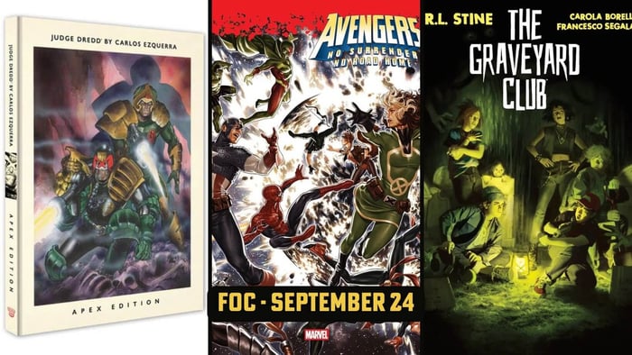 Avengers, Judge Dredd and Other FOC You Shouldn't Miss this Week!