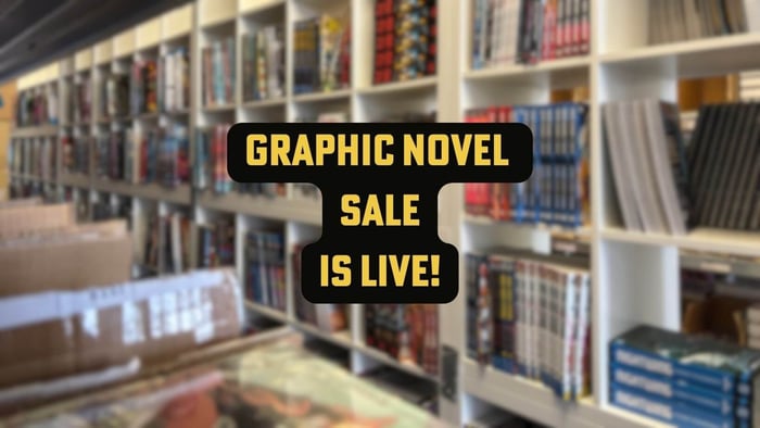 THE GRAPHIC NOVEL SPRING SALE 2026 IS LIVE!