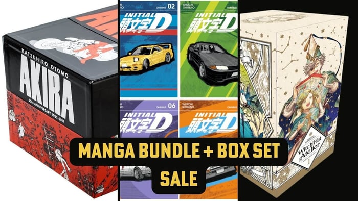 Our Manga Bundle And Box Set Sale Is Live Now! :O
