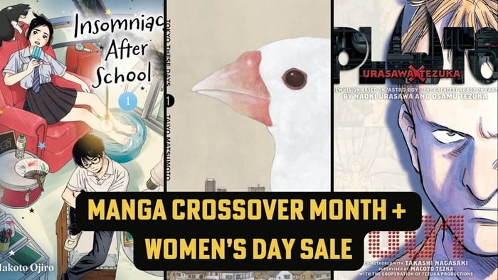 Women’s Day Sale: 25% off over 900 manga until Saturday + How To Get Into Manga! :D