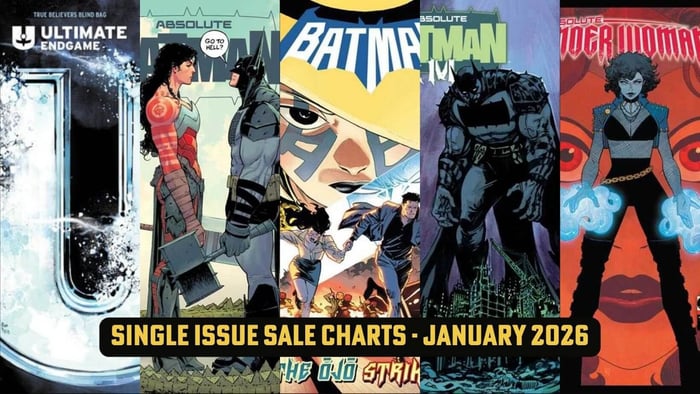 TOP 50 Best-Selling Single Issues in January 2026