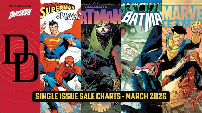 TOP 50 Best-Selling Single Issues in March 2026