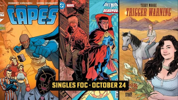 Batman VS Deadpool, Capes Revival and Other Singles FOC Not to Miss!