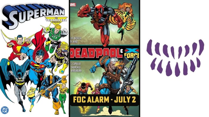 Superman: The Triangle Era Omnibus Vol. 2 and more FOC Titles