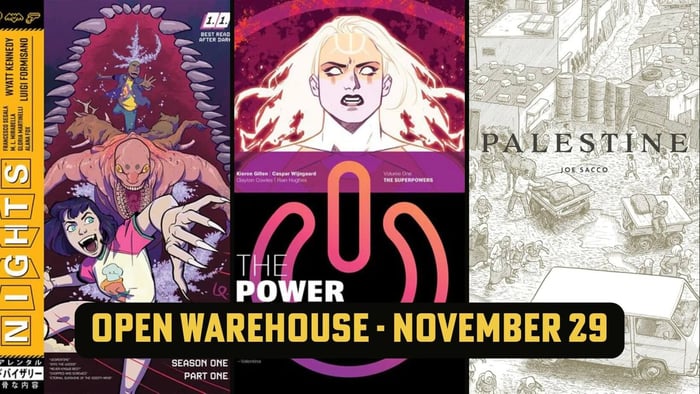 Open Warehouse on November 29th! 🚪📚