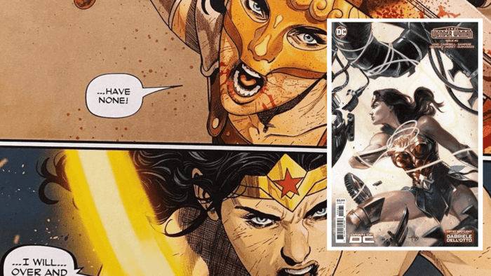 Wonder Woman #2 by Tom King and Daniel Sampere