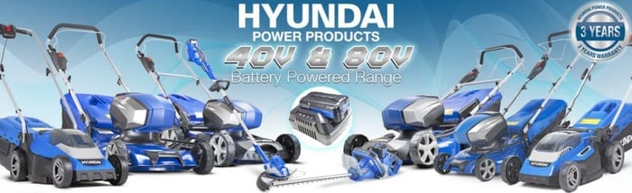 Hyundai Introduces New 40v Garden Range to the UK Market