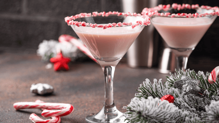 Frosty Delight Peppermint Martini