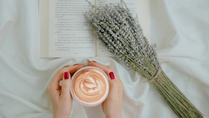 Homemade Lavender Latte Recipe