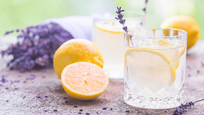 Refreshing Lavender Lemon Drop Drink Recipe