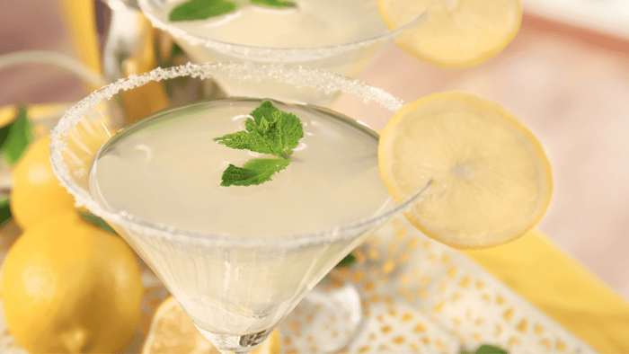 Lemon Drop Martini Drink Recipe