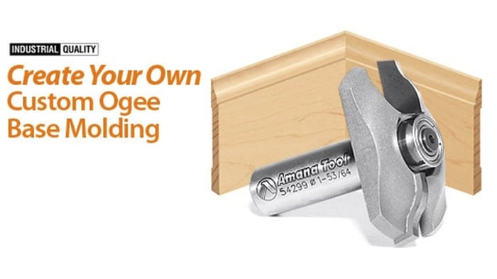 Router Bits for Baseboards