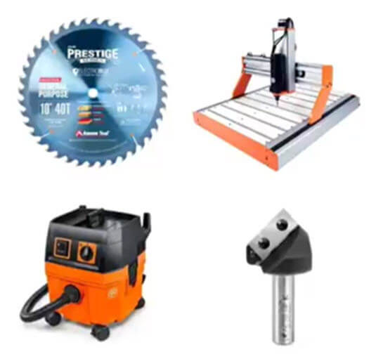 Herramientas esenciales para un taller de carpintería bien equipado