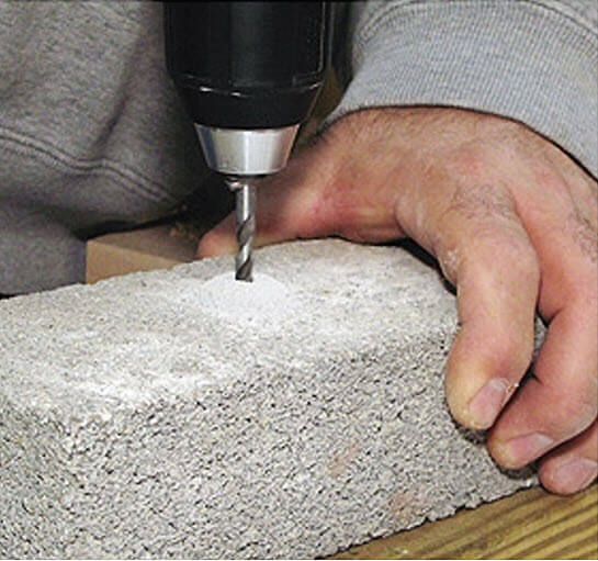 Hammer Drill to Drill Through Concrete