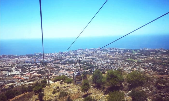 Cable cars Benalmádena -  Teleférico Benalmádena