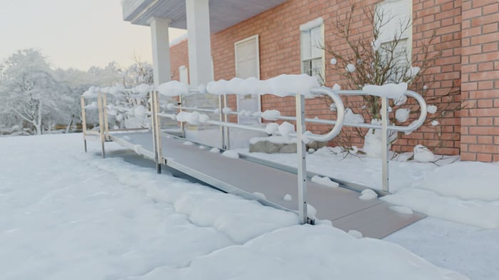 Preparing Your Home for Icy Weather: Avoiding Slips and Ensuring Safety with EZ Access Modular Ramp