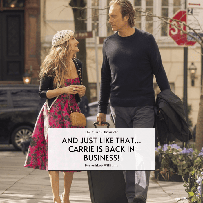 And Just Like That… Carrie is Back in Business!