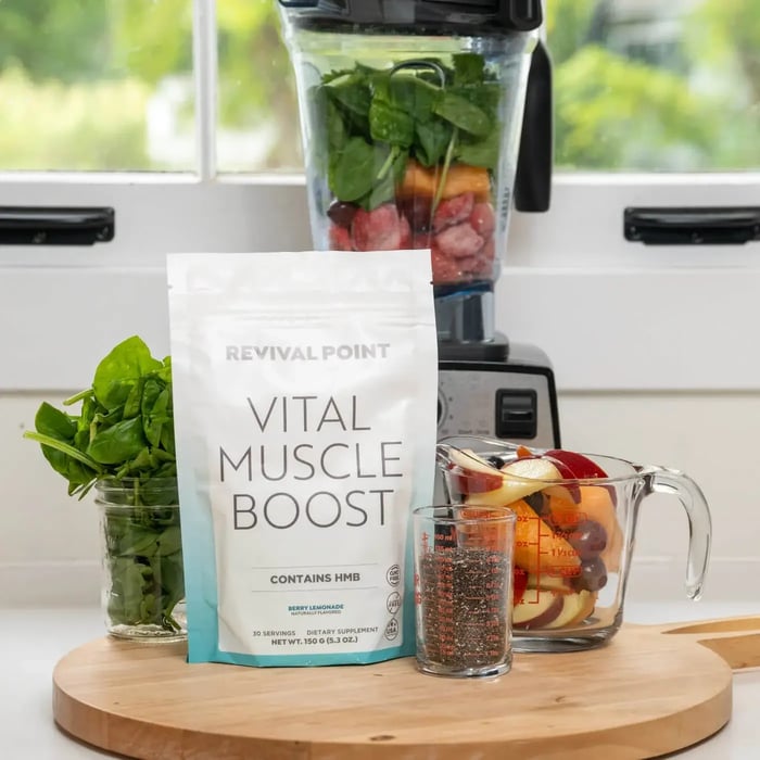 Vital Muscle Boost: The Ultimate HMB Supplement for Enhancing Muscle Mass in Aging Adults