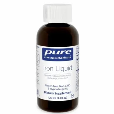 Liquid 120ml by Pure Encapsulations Iron Health Boost