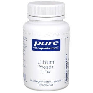 Lithium Orotate by Pure Encapsulations Brain Health