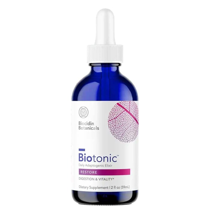 Biotonic Biocidin Botanicals: Ingredients & Dosage