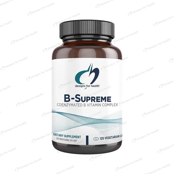 Designs for Health B-Supreme: Boost Energy, Focus & Mood Naturally