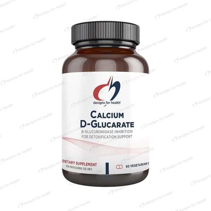 Designs for Health Calcium D-Glucarate: Detox, Hormone Balance & Weight Support