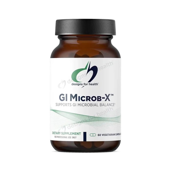 GI Microb-X Designs for Health | Gut Support for Microbial Balance & Digestive Health