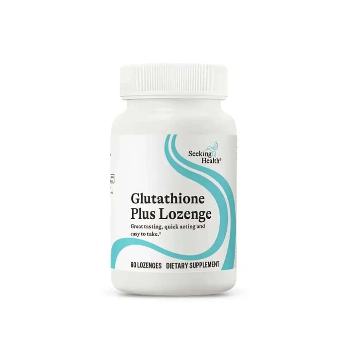 Glutathione Plus Lozenge Seeking Health: Dosage & Uses