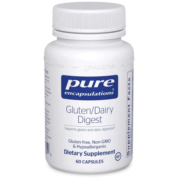 Gluten/Dairy Digest by Pure Encapsulations: Say Goodbye to Food Anxiety