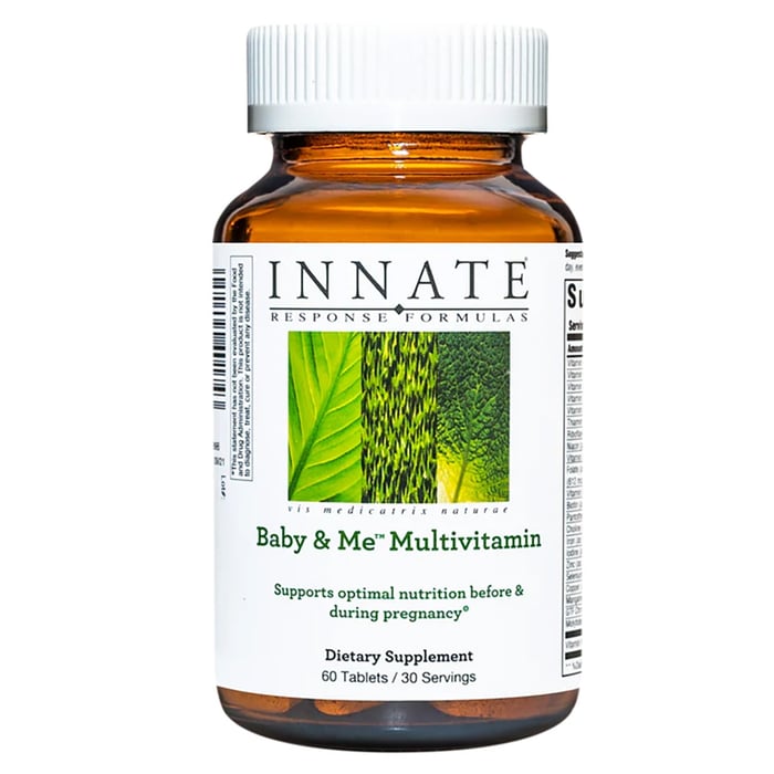 Innate Response Formulas Baby & Me Multivitamin: The Ultimate Prenatal Support for Moms-to-Be