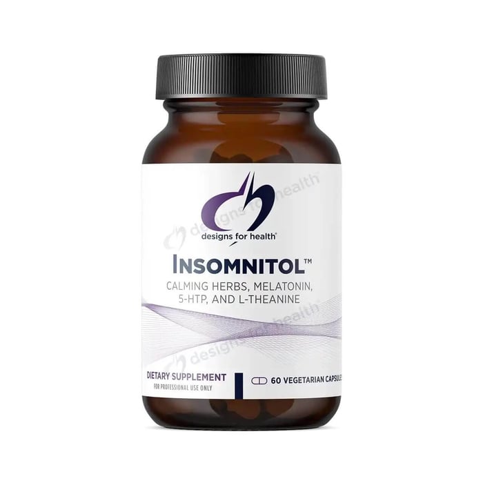 Insomnitol by Designs for Health: Natural Sleep Support for Restful Nights