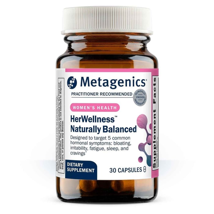 Metagenics HerWellness Naturally Balanced: Hormonal Support for Women