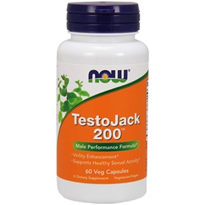 Now Foods TestoJack 200 Extra Strength – Natural Testosterone Support
