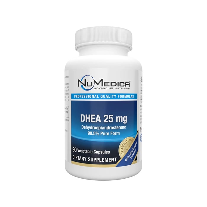 NuMedica DHEA 25mg: Boost Energy, Balance Hormones & Support Healthy Aging