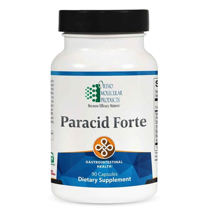 Paracid Forte by Ortho Molecular Products: Digestive Health Supplement