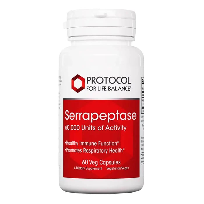 Protocol for Life Serrapeptase: Benefits, Uses & Key Ingredients Explained