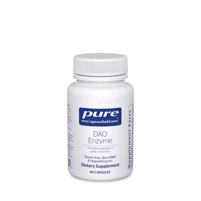 Pure Encapsulations DAO Enzyme: Benefits, Uses, and It's benefits for Histamine Sensitivity