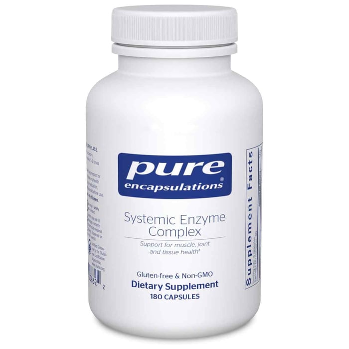 Pure Encapsulations Systemic Enzyme Complex 180c: Benefits, Uses, and Why It’s a Must-Have Supplement