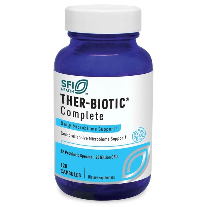 SFI Health Ther-Biotic Complete 120c(F): The Ultimate Probiotic for Gut Health and Wellness