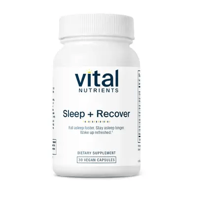 Sleep + Recover by Vital Nutrients: Your Key to Restful Nights and Energized Days