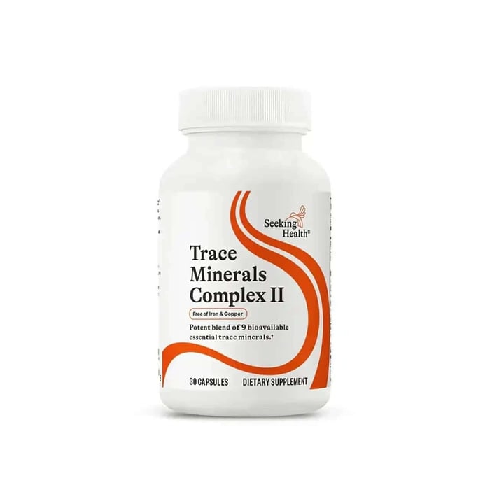 Trace Minerals Complex II Seeking Health: Copper-Free