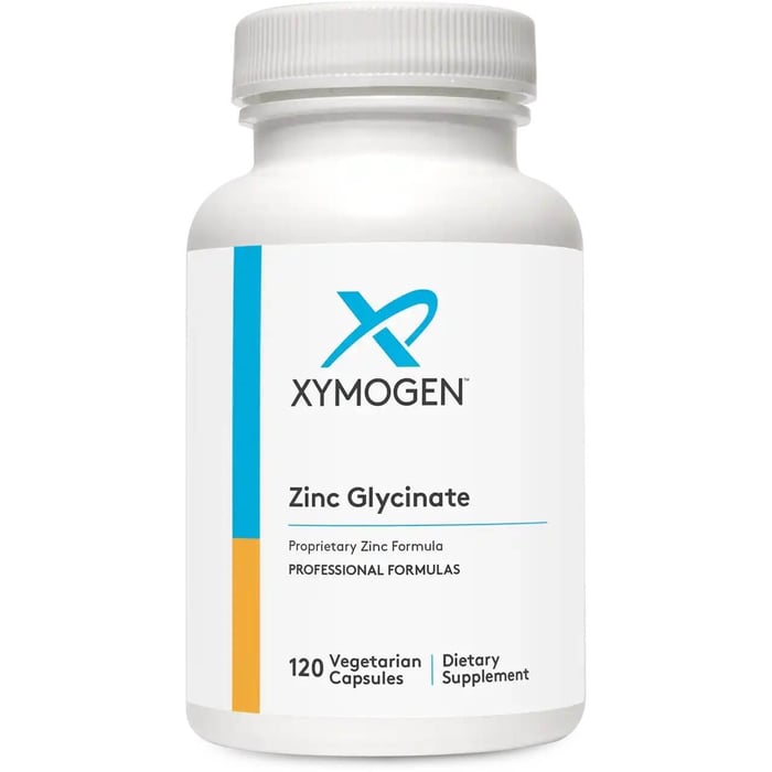 Zinc Glycinate 120c by Xymogen: Reclaim Your Energy and Immunity Naturally Today