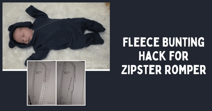 DIY Bunting Hack for Zipster Romper