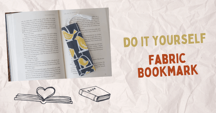 DIY Fabric Bookmark & Bug Felt and Fabric Bookmarks