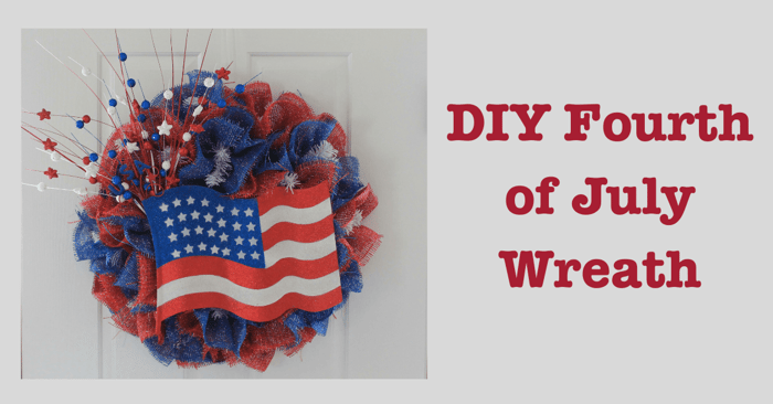 DIY Fourth of July Wreath | Fun Holiday Wreath